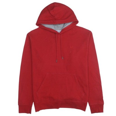 Roter Pullover Hoodie Herren UK Größe M Champion