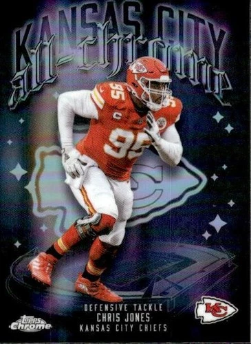 2025 Topps Chrome Chris Jones Refractor (RAW)