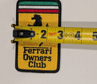 Ferrari Owners Club Italian Auto F1 Patch, Iron On/Sew On — photo 5