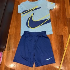Nike Medium Kids Outfit Blue Dri-fit