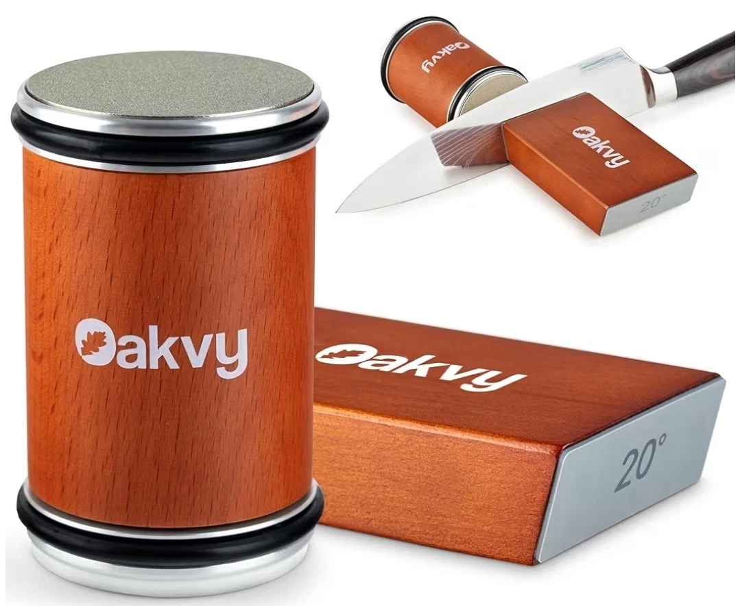 Upgraded 15/20° Rolling Knife Sharpener Kit Magnetic Angle Grinding Whetstone
Opens in a new window