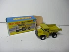 Matchbox Lesney Superfast SF28 Mack Dump Truck- CLOSED CAST STEPS, boxed