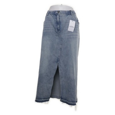 Studio Studio, Jeansrock, Größe: 52, Blau, Baumwolle/Elasthan, Einfarbig #RB2