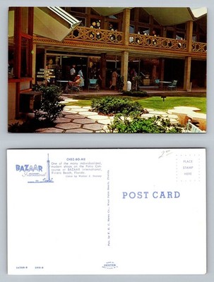 Riviera Beach, FL-Florida Bazaar International Chez-Bo-Me Shops Vintage Postcard