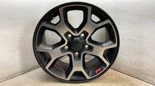 Jeep Wrangler JL Rubicon Wheel 17x7-1/2 5 Y Spoke Black Polished 2018-25