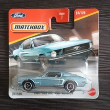 Matchbox 1968 Ford Mustang Fastback 2025 blau 67/125 OVP
