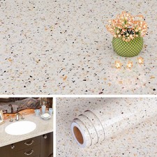 Waterproof Contact Paper Granite Gold Peel and Stick Countertops Granite Look...