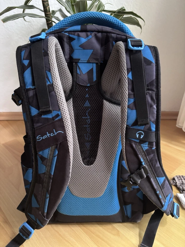 Satch Pack Blue Triangle Schulrucksack - Bild 3 von 4