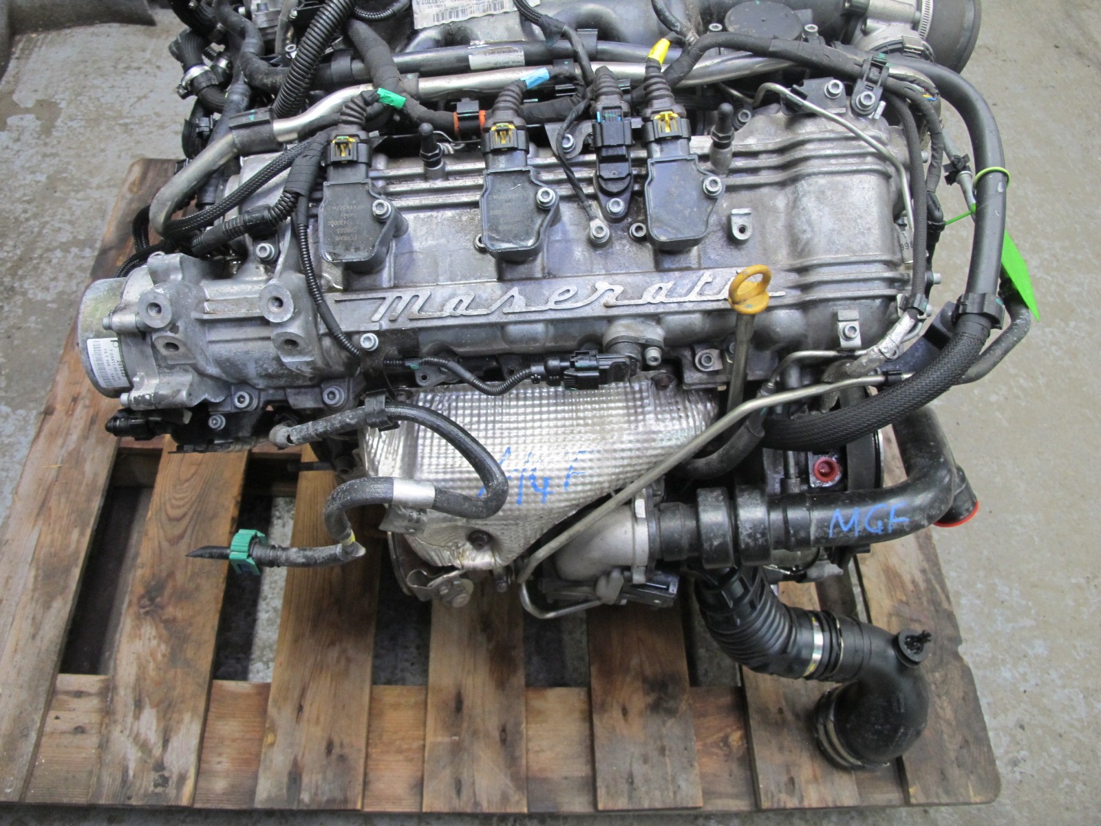 14-17 MASERATI GHIBLI M157 SQ4 3.0L F160 AWD A/T TWIN TURBO ENGINE 126K VIDEO