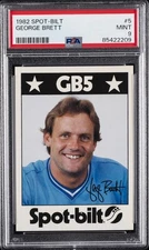 1982 SPOT-BILT GEORGE BRETT #5 GEORGE BRETT PSA 9