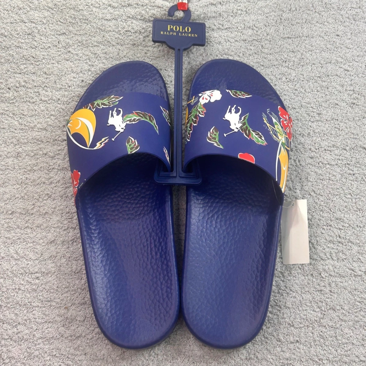 Polo Ralph Lauren Blue Sandals for Men for sale | eBay