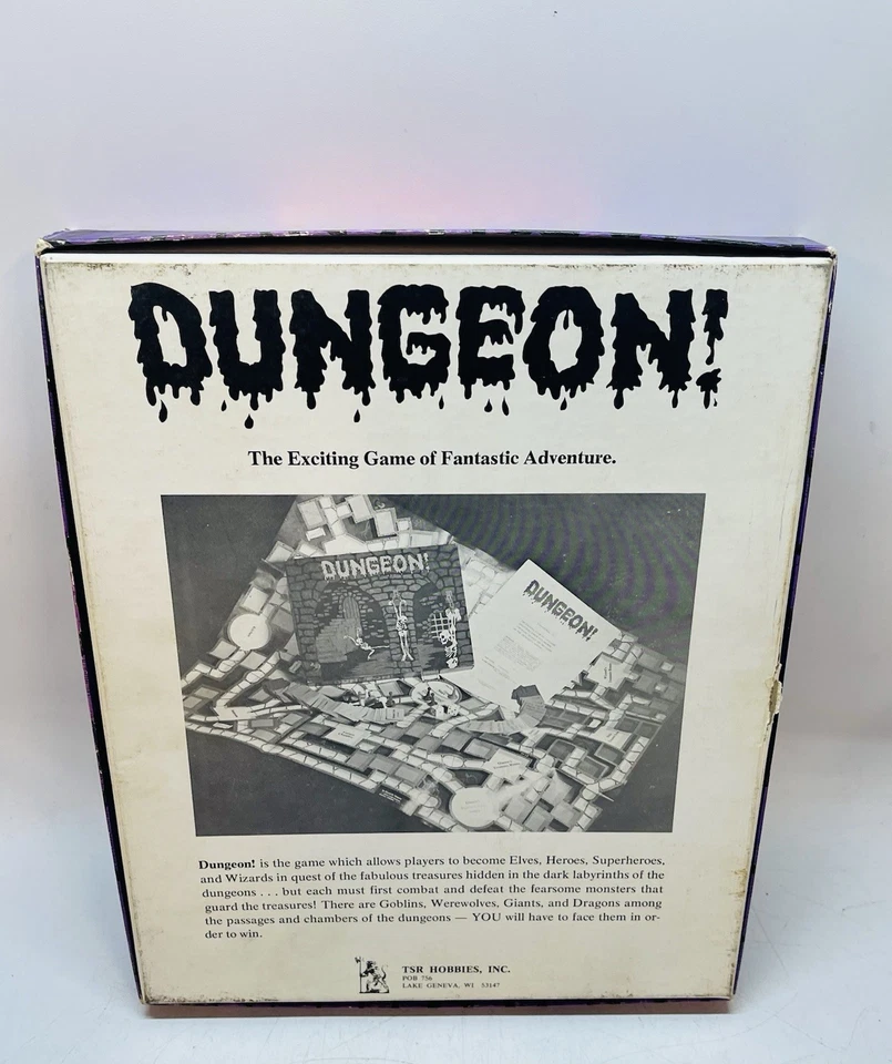 Винтажные игры 1975 TSR — настольная игра Dungeon — Meggary — редкие! - Изображение 2 из 4