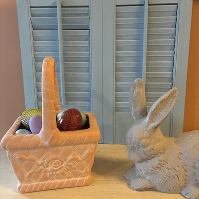 Terracotta Easter Basket Handle See Photos