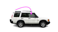 Fits 1999-04 Land Rover Discovery II Passenger Side Right Front Door Widow Glass