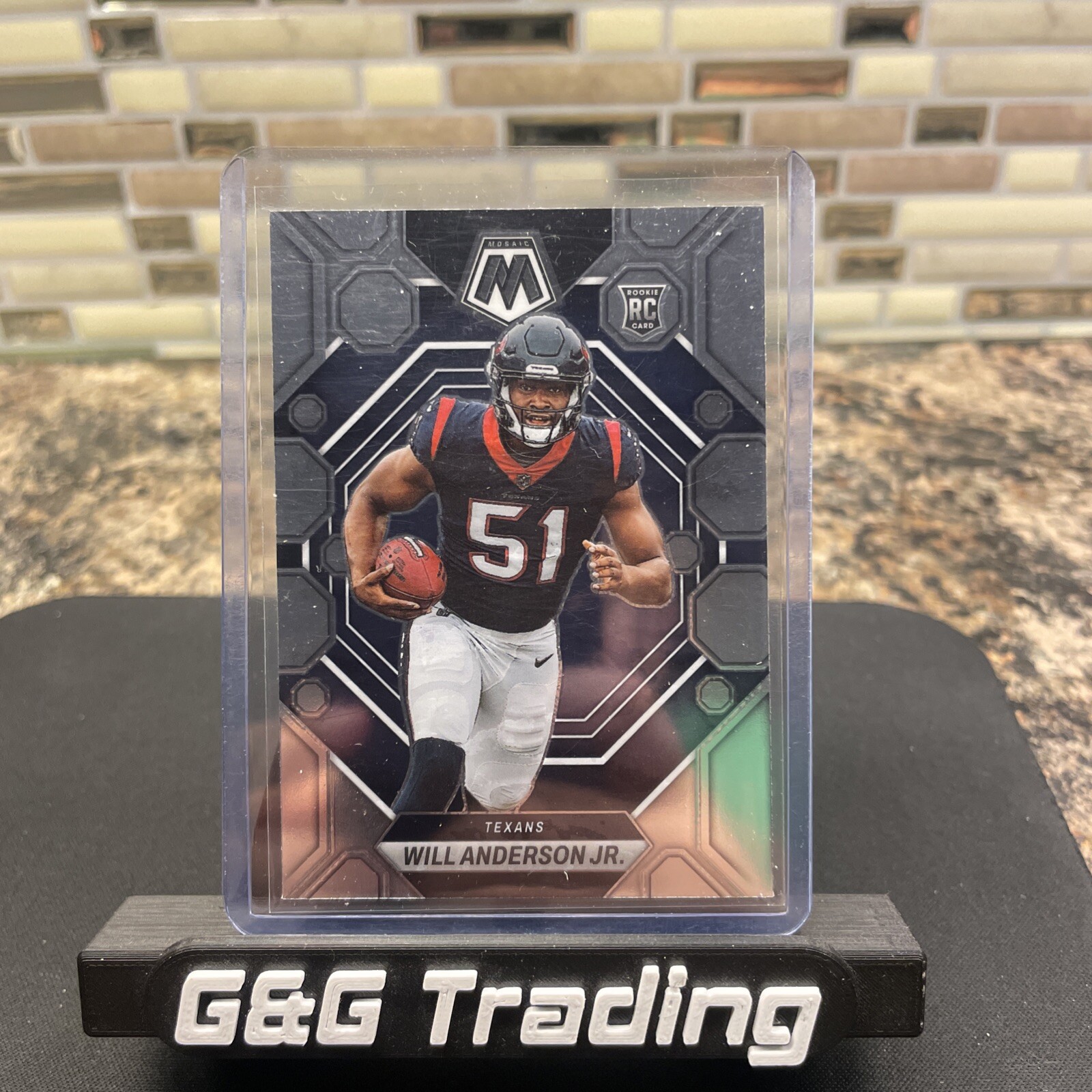 Will Anderson Jr. Rookie RC 2023 Mosaic Football Card #376 Houston Texans