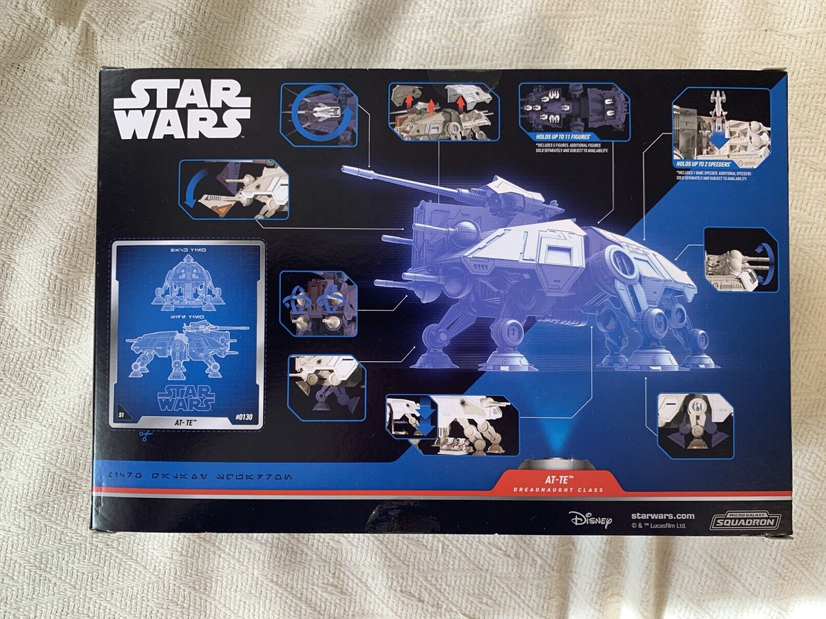 Star Wars Micro Galaxy Squadron Series 1 AT-TE With Speeder