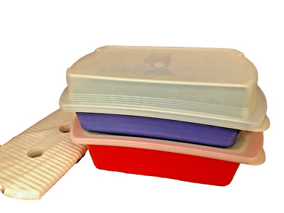 Tupperware  6-pc Set Multifunction Containers with Ice Pack - NEW!