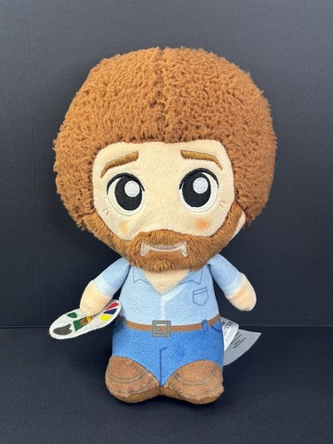 Funko Bob Ross Painter Artist 8" Stuffed Plush Toy