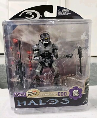 Halo 3 McFarlane Toys Series 3 Steel EOD 2008 GameStop Exclusive