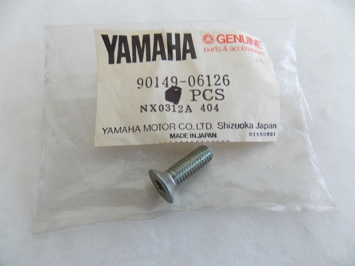 NOS YAMAHA 1978-82 2001-06 SPECIAL SHAPE SCREW (3) YFC450 XS1100