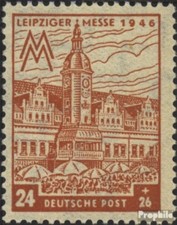 Sowjetische Zone (All.Bes.) 164A X gestempelt 1946 Leipziger Messe