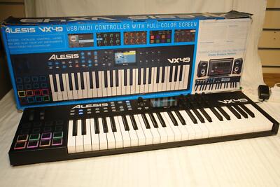 Alesis VX49 USB / MIDI 49-Key Keyboard Controller mit Vollfarbbildschirm