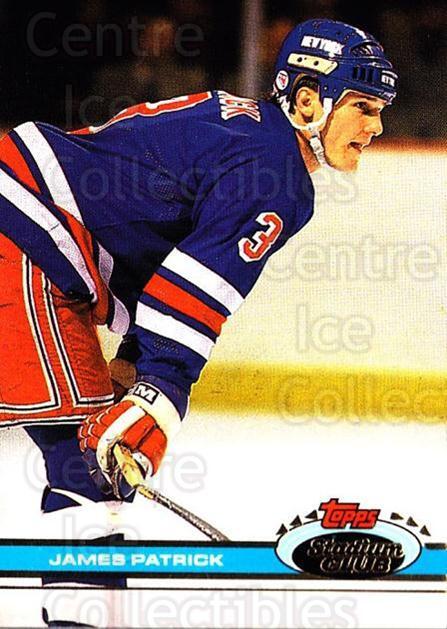 1991-92 Stadium Club #277 James Patrick