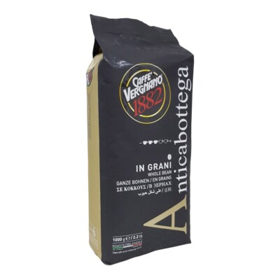 Caffe Vergnano Antica Bottega Espresso - 1000g ganze Bohne - Caffe Milano