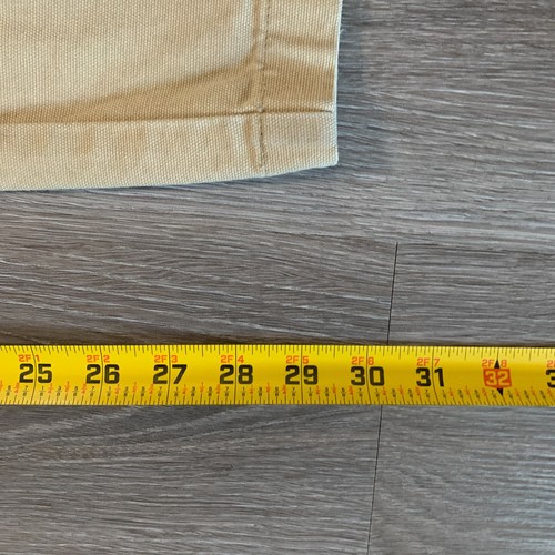 Patagonia Pants Mens Size 36 Canvas Tan Color Cotton Straight Leg Zip Fly - Picture 14 of 17