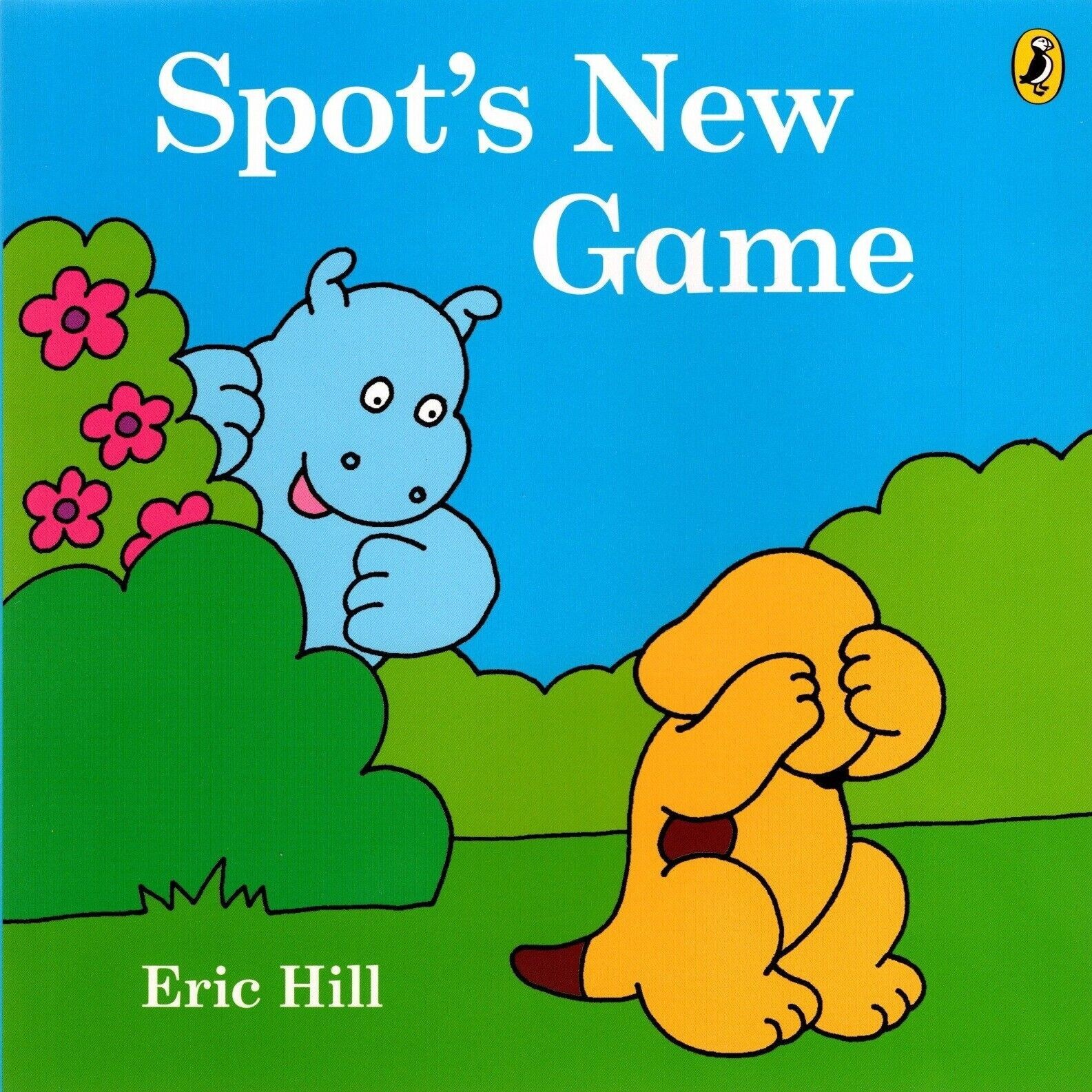 Spot's New Game by Eric Hill - Spot Story Book - Bedtime Picture Story Book NEW