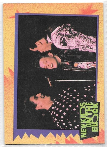1989 Topps Big Step NEW KIDS ON THE BLOCK Trading Cards -Complete Your Set NKOTB - Picture 116 of 211