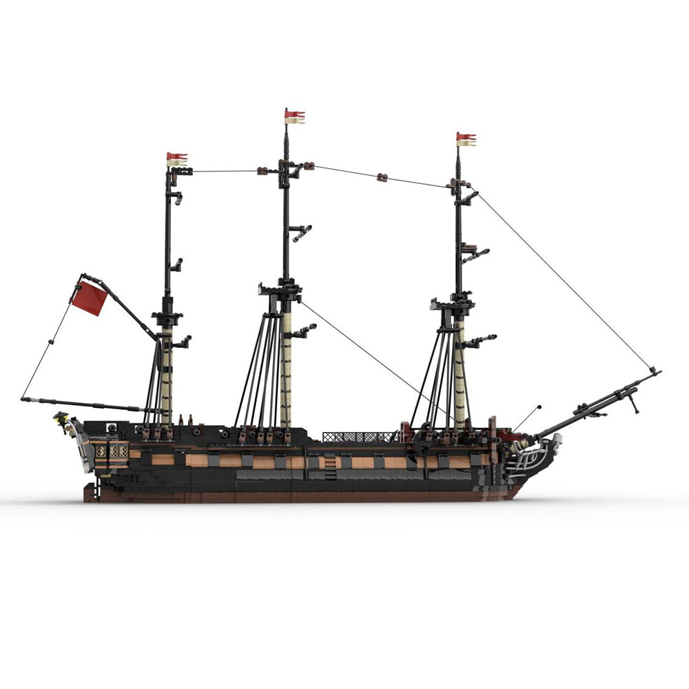 YOUFOY UCS-Style Pirate's Heavy Frigate Ship Model 5733 Pieces Free Shipping