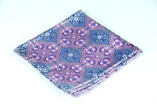 Lord R Colton Masterworks Pocket Square - Tangier Stone Woven Silk - 75 New