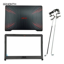 New LCD Back Cover Bezel Hinges For Asus TUF Gaming FX504 FX504G FX80 FX80G