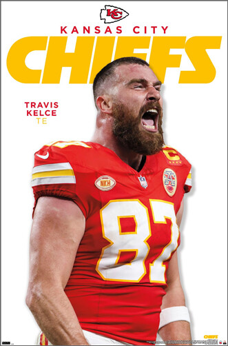 TBS「赤い靴」グッズ　扇子 保護ケース付き 昭和レトロ　レア Travis Kelce VICTORY ROAR! Kansas City Chiefs NFL Football 22x34