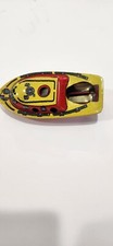 Vintage  Tin Putt Putt Pop Steam Powered Boat Toy