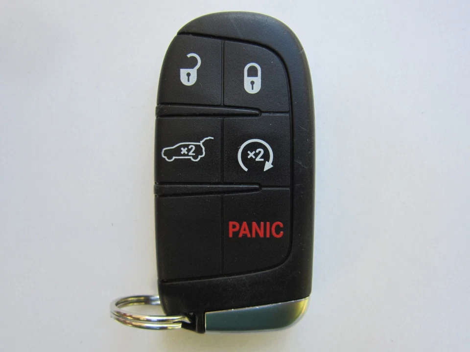 OEM 2014-2025 DODGE DURANGO LLAVERO INTELIGENTE MANDO A DISTANCIA SIN LLAVE M3N-40821302 DESBLOQUEADO Foto 2 de 4