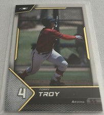 2024 Pulse Baseball Tommy Troy Arizona Diamondbacks White Parallel #'d 8/15