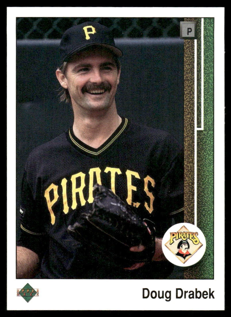 Doug Drabek 1989 Upper Deck #597 Pittsburgh Pirates