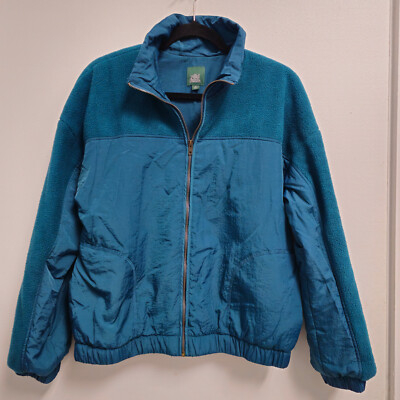 WILD FABLE Bomber Jacket Seafoam Green Mens Medium With Pockets