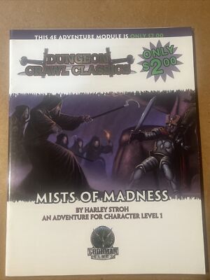 Dungeon Crawl Classics Mists of Madness RPG Softcover Goodman Games