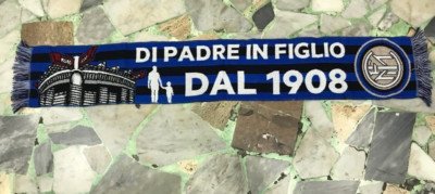 Sciarpa Ufficiale Italia Azzurri - Modello Jacquard In Acrilico 100% Con Ologramma - Foto 3