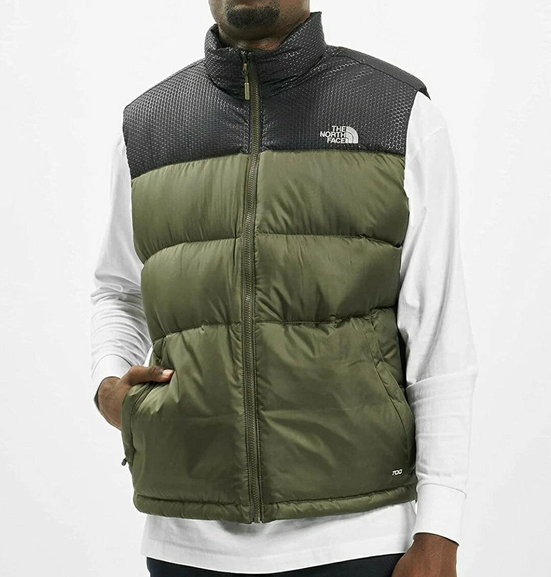 The North Face TNF Nevero Nuptse 700 FP Goose Down Gilet Vest Small Body Warmer