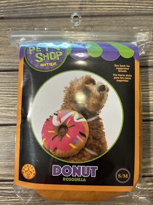 Rubies Pet Shop Boutique Donut Dog Costume S/M