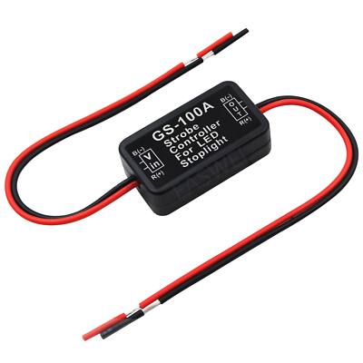 GS-100A Strobe Controller Box Blinkmodul LED Bremsrücklicht Zubehör