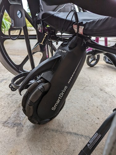 Permobil Smart Drive MX2 With Push Tracker E2 Smart Watch Wheelchair 