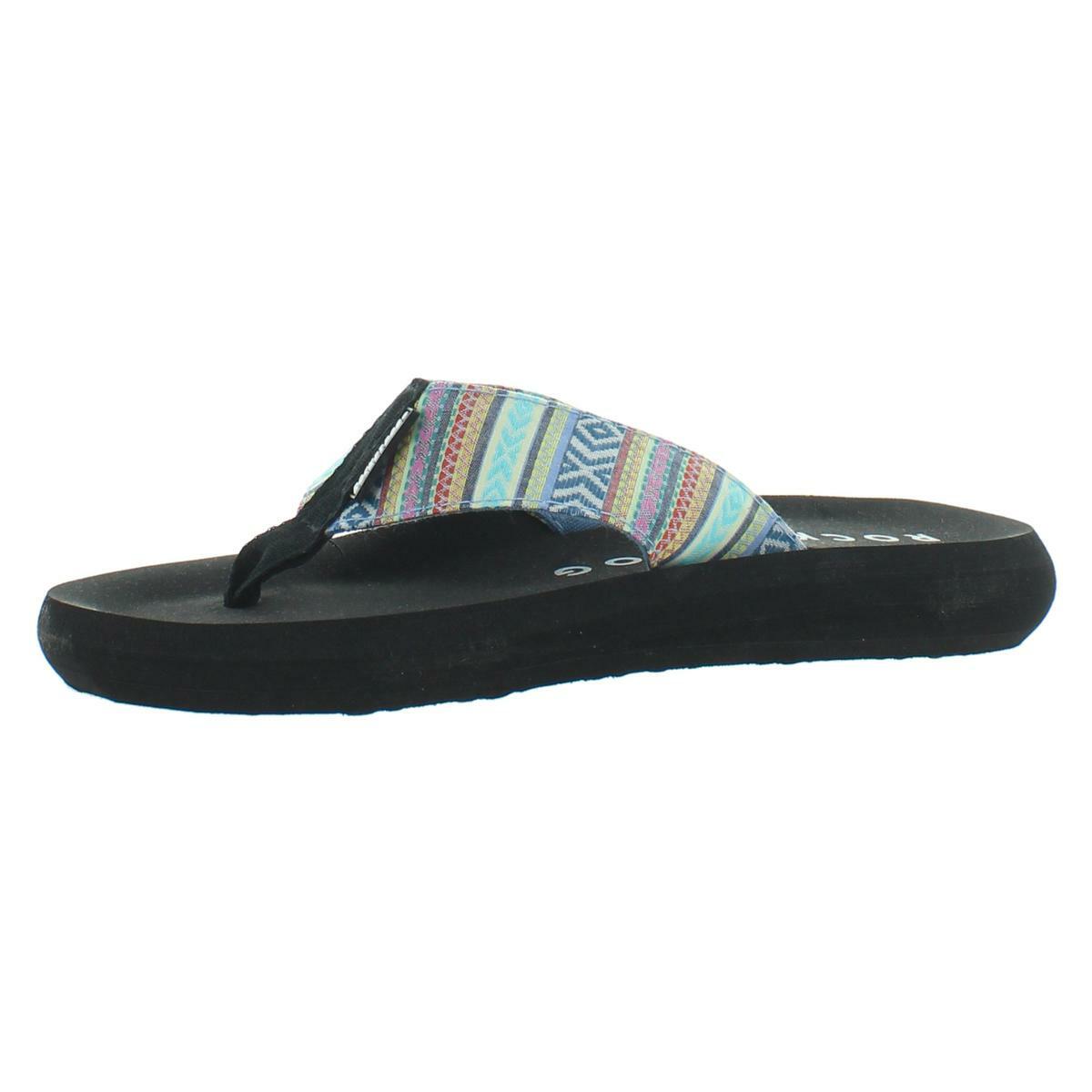 rocket dog black flip flops