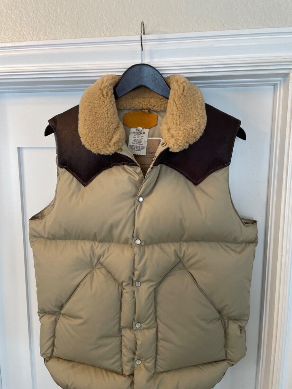 ROCKY MOUNTAIN FEATHERBED CHRISTY DOWN VEST Sz 42 