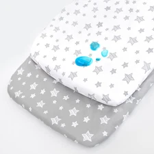 Waterproof Bassinet Sheets Fits Mika Micky&MiClassic&Milliard Bedside Sleepers