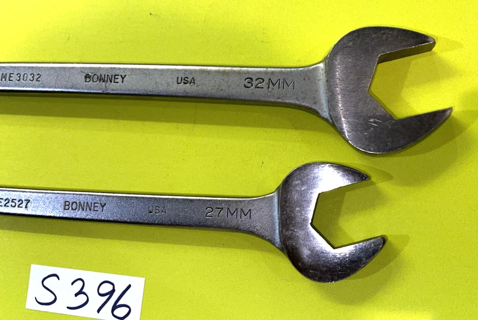 ГАЕЧНЫЕ КЛЮЧИ BONNEY TOOLS 2 ШТ МЕТРИЧЕСКИЕ С ОТКРЫТЫМ КОНЦОМ 25–27 ММ, 30–32 ММ - Изображение 4 из 4